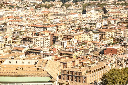 Rome rooftops free photo