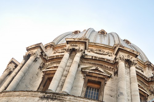 St Peter basilica dome free photo