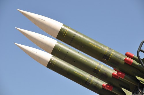 Surface to air missiles free photo